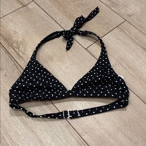 Roxy Black and White Polka Dot Bikini set